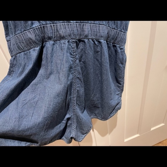 Silver Icing Vero Moda Denim Material Romper Size XL - Picture 4 of 4